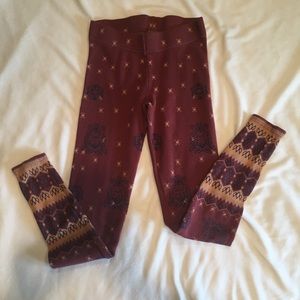 Free People sweater leggings
